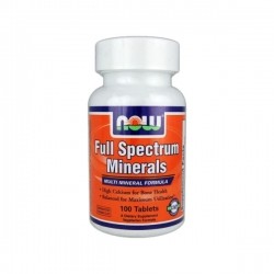 NOW FOOD Full Spectrum Minerals 100 tabletek